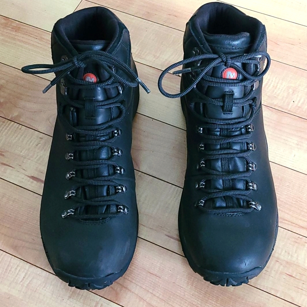 MERRELL MEN'S REFLEX BLACK BOOTS SZ. 14